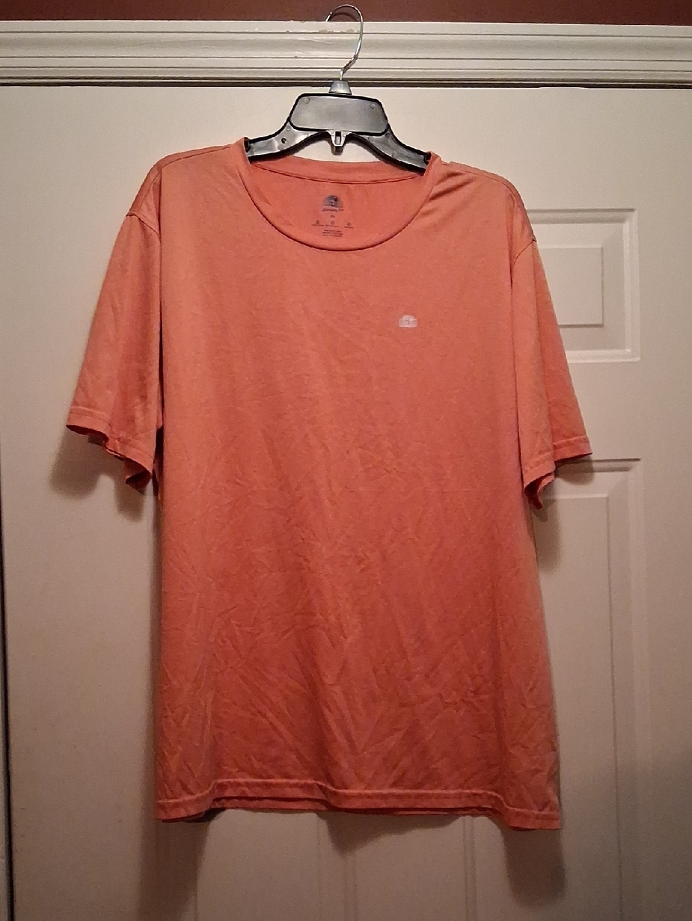 Men's Coral Color Havana Jim's Short Sleeve Tee With UPF Protection